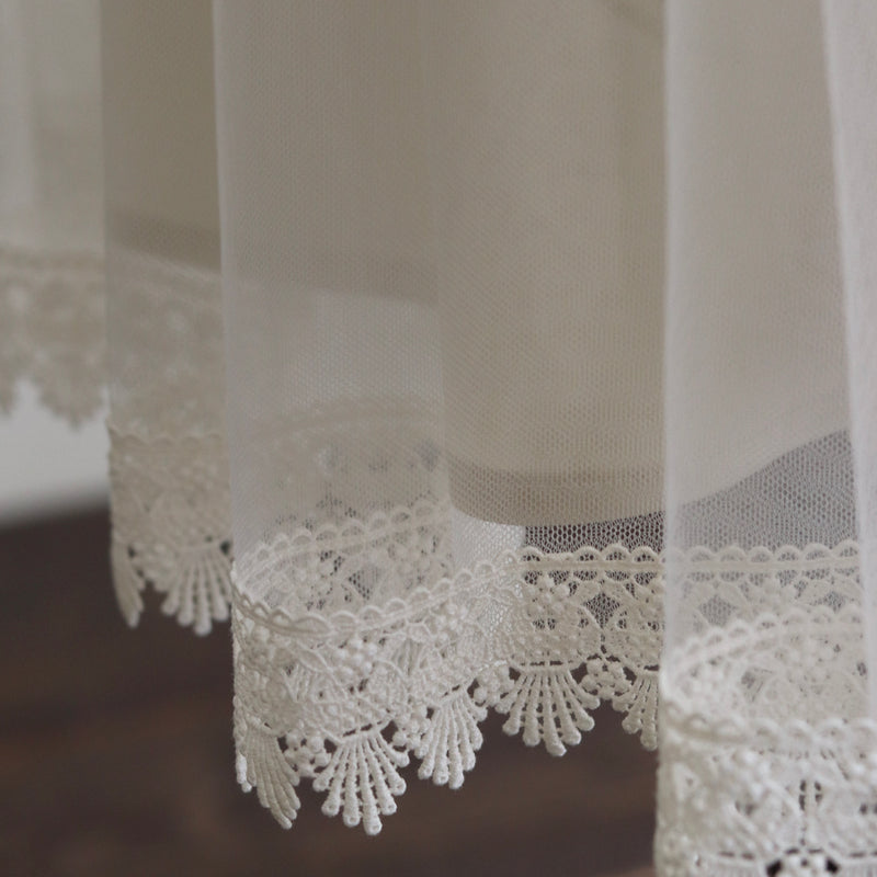 [Scheduled to arrive in late June 2025] Double tulle long skirt [Pre-order item/2025ss]