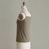 [Scheduled to arrive in late April 2025] C Belgian linen lacy camisole [Pre-order item/2025ss]