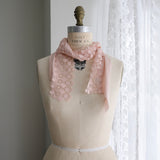 [No.11201] Syal Tulle Petit Washer Katun Kimia Shiro no Ha [Perkiraan tiba akhir Mei 2026]