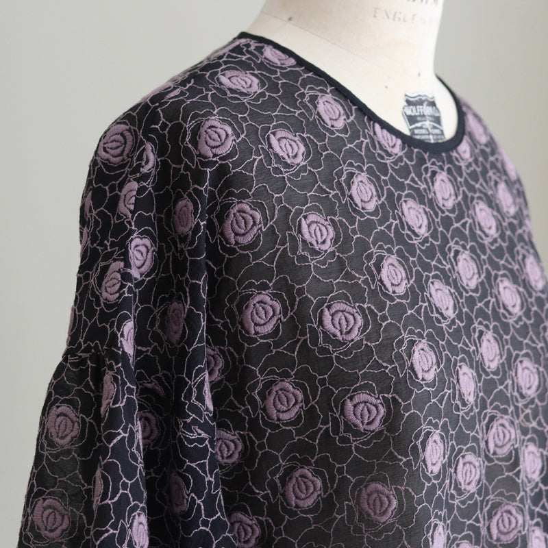 organza花刺繍 ワンピース