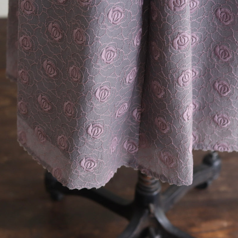 organza花刺繍 スカート