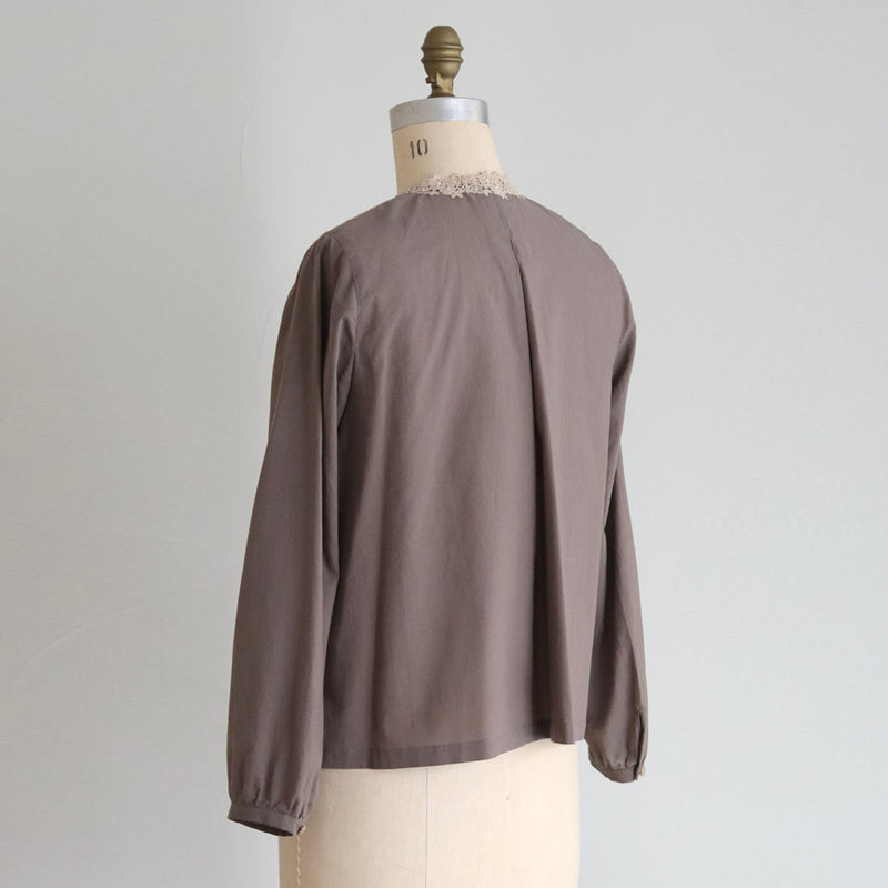 60ふんわりコットンgiletブラウス