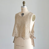 縞模様ケミカル gilet
