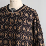 organicコットンemblem刺繍コートワンピース