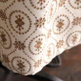 organicコットンemblem刺繍コートワンピース