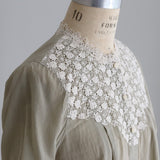 [No.9262] Blus Rompi Katun Washed Natural [Perkiraan Tersedia Akhir Mei 2026]