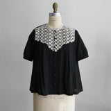 [No.9262] Blus Rompi Katun Washed Natural [Perkiraan Tersedia Akhir Mei 2026]