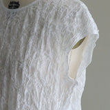 [Scheduled to arrive in late April 2025] Shirring embroidered pullover [Pre-order item/2025ss]