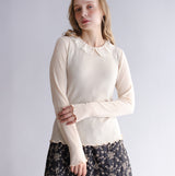 〔No.9345〕ウールテレコlacyカラーインナー【2026年9月中旬入荷予定】