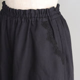 リネンコットンデニムパンツ