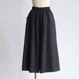 リネンコットンデニムパンツ