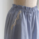 リネンコットンパンツ