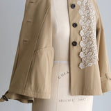 ヴィンテージワッシャーコットンAnticoケミカルショートコート