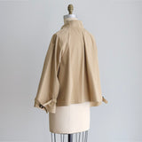 ヴィンテージワッシャーコットンAnticoケミカルショートコート