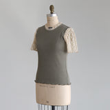 organicコットンテレコチューリースリーブ