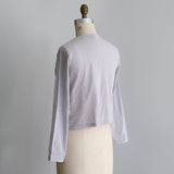 コットンワッシャーチュールlacyカーディガン