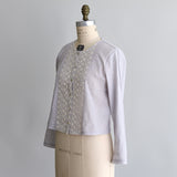 コットンワッシャーチュールlacyカーディガン