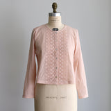 コットンワッシャーチュールlacyカーディガン