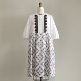 [Scheduled to arrive in mid-February 2025] Karelian embroidery dress [Pre-order item/2025ss]