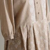 [Scheduled to arrive in mid-February 2025] Karelian embroidery dress [Pre-order item/2025ss]