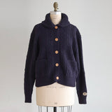 〔各色1点のみ！再入荷なし〕タスマニアウールkint ショールカラーカーディガン