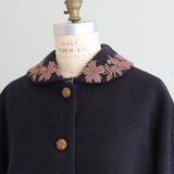 ウールシャギーショールカラーコート