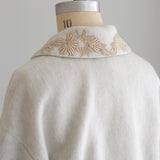 ウールシャギーショールカラーコート