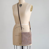 もこもこクロスステッチ刺繍ショルダーBag