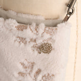 もこもこクロスステッチ刺繍ショルダーBag
