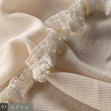 〔No.9346〕ウールテレコモールレースインナー【2026年9月中旬入荷予定】