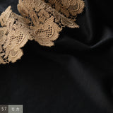 〔No.9349〕ウール天竺lacyカーディガン【2026年9月中旬入荷予定】