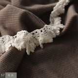 〔No.9346〕ウールテレコモールレースインナー【2026年9月中旬入荷予定】