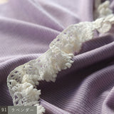 〔No.9346〕ウールテレコモールレースインナー【2026年9月中旬入荷予定】