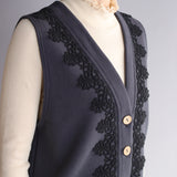 〔No.9323〕コットン裏毛ベスト【2026年9月下旬入荷予定】