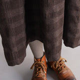 〔No.9333〕ウールタンブラージャンパースカート【2026年10月中旬入荷予定】