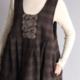 〔No.9333〕ウールタンブラージャンパースカート【2026年10月中旬入荷予定】