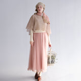 〔No.9320〕輪の詩ケミカルスクエアボレロ【2026年10月上旬入荷予定】