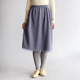 〔No.9319〕輪の詩ケミカルスカート【2026年10月上旬入荷予定】