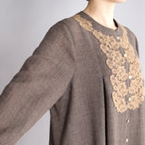 〔No.9326〕ウールガーゼワンピース【2026年9月下旬入荷予定】