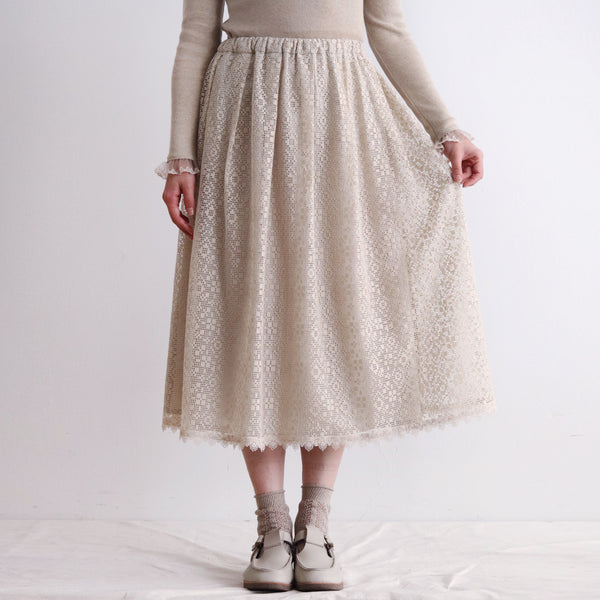 [Expected to ship in late July 2023] Block Russell Skirt [Currently accepting reservations] 